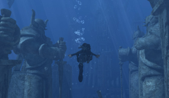 Tomb Raider - Unterwasser Level