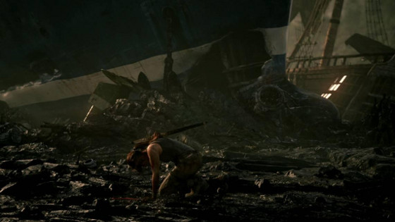 Tomb Raider CGI Teaser Trailer Teaser Screen