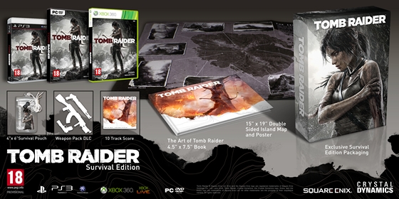 TOMB RAIDER Review Survival Edition